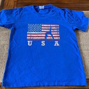 Gymnastics tee child medium
